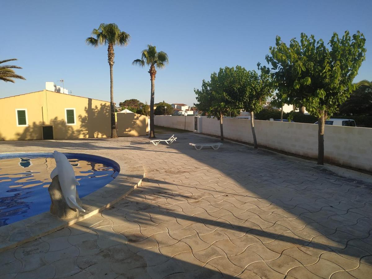 Apartamento Con Piscina Y Terraza En Ciudadela De Menorca Cala'N Blanes (Menorca) Bagian luar foto